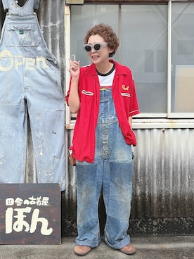 ぽん。さん（レディース・158cm）の夏コーディネート
