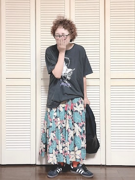 ぽん。さん（レディース・158cm）の夏コーディネート