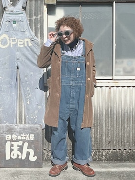 「BIG MAC（ビッグマック）のアイテム」を使った、ぽん。さん（レディース・158cm）の冬コーディネート