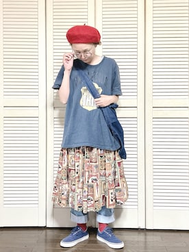 「アイテム（パンツ）」を使った、ぽん。さん（レディース・158cm・40代）の夏コーディネート