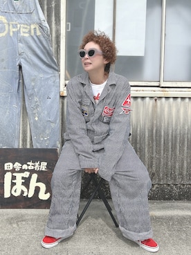 ぽん。さん（レディース・158cm）の春コーディネート