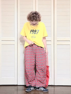 ぽん。さん（レディース・158cm）の夏コーディネート