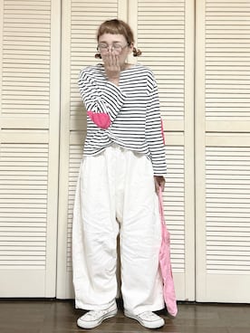 「BEAMS BOY（ビームスボーイ）のアイテム」を使った、ぽん。さん（レディース・158cm）の秋コーディネート