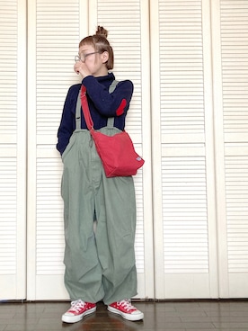「アイテム（ニット/セーター）」を使った、ぽん。さん（レディース・158cm・40代）の秋コーディネート