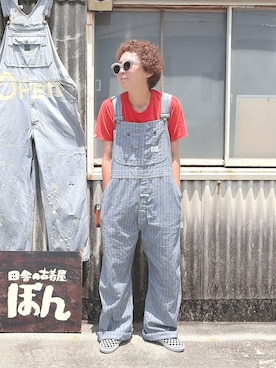 BIG MACのサロペット/オーバーオールを使った人気ファッション