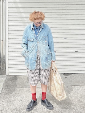 「アイテム（シューズ）」を使った、ぽん。さん（レディース・158cm・40代）の秋コーディネート