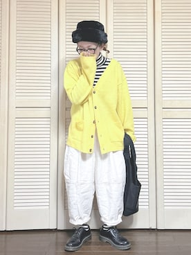 「RNA（アールエヌエー）のアイテム」を使った、ぽん。さん（レディース・158cm）の冬コーディネート