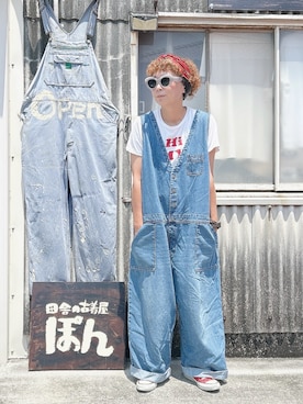 ぽん。さん（レディース・158cm）の夏コーディネート