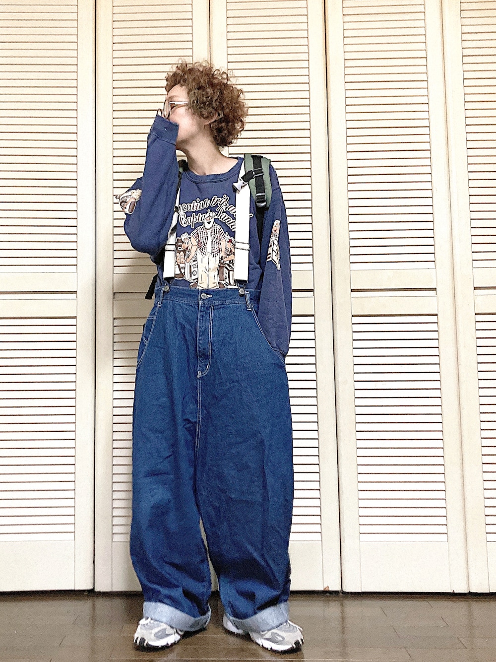 ぽん。｜and it_のデニムパンツを使ったコーディネート - WEAR