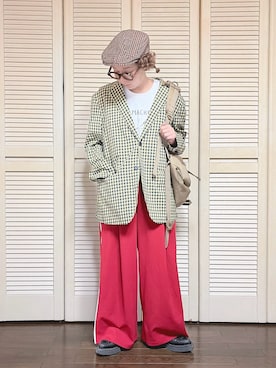 「THE NORTH FACE（ザノースフェイス）のアイテム」を使った、ぽん。さん（レディース・158cm）の春コーディネート