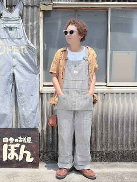 BIG MACのサロペット/オーバーオールを使った人気ファッション