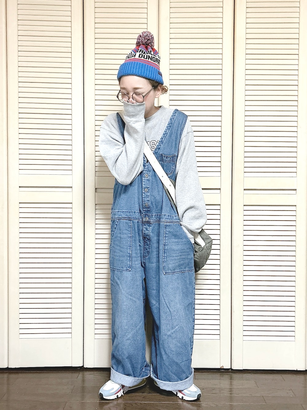 レギュラー丈】店長のデニムなサロペットを使った人気ファッション 