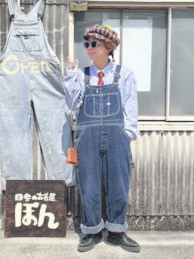 「Lee（リー）のアイテム」を使った、ぽん。さん（レディース・158cm）の春コーディネート