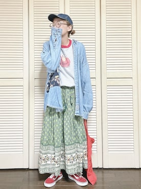 ぽん。さん（レディース・158cm・40代）の秋コーディネート