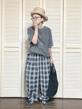 ぽん。さん（レディース・158cm・40代）の秋コーディネート
