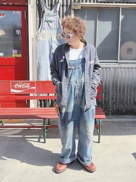 「RED WING（レッドウィング）のアイテム（シューズ）」を使った、ぽん。さん（レディース・158cm）の春コーディネート