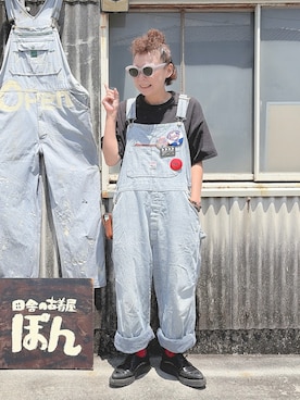 「ZUCCa（ズッカ）のアイテム」を使った、ぽん。さん（レディース・158cm）の夏コーディネート