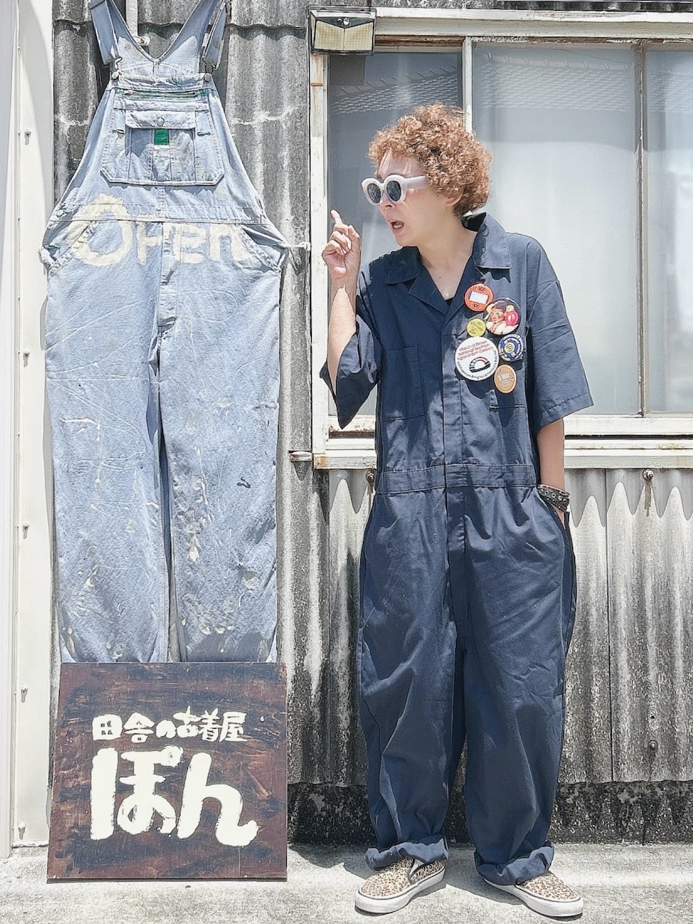 ディッキーズ ツナギ オールインワン アメリカ古着 B-687 ディッキーズ