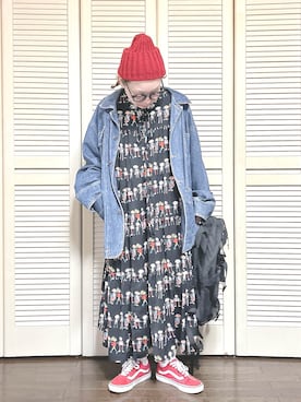 ぽん。さん（レディース・158cm）の冬コーディネート