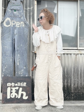 ぽん。さん（レディース・158cm・40代）の秋コーディネート
