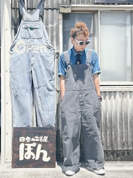 ぽん。さん（レディース・158cm）の夏コーディネート