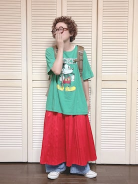 ぽん。さん(レディース・158cm)の夏コーディネート