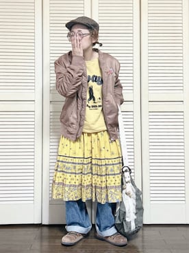 「FUNALIVE（ファンアライブ）のアイテム」を使った、ぽん。さん（レディース・158cm）の冬コーディネート