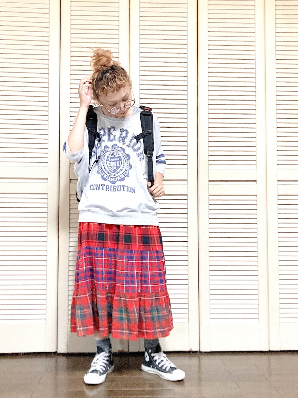 BEAMS BOY / ネル タータン ティアード ロング スカート BEAMS BOY / ネル タータン ティアード ロング スカート - メルカリ