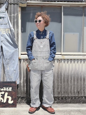 「coen（コーエン）のアイテム」を使った、ぽん。さん（レディース・158cm）の春コーディネート