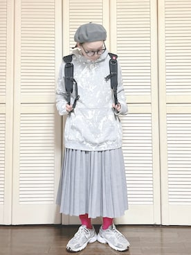 「ELEMENT（エレメント）のアイテム」を使った、ぽん。さん（レディース・158cm）の冬コーディネート