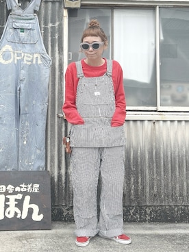 「アイテム（スウェット）」を使った、ぽん。さん（レディース・158cm・40代）の秋コーディネート