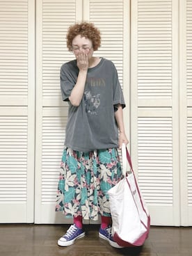 「アイテム（シューズ）」を使った、ぽん。さん（レディース・158cm・40代）の夏コーディネート