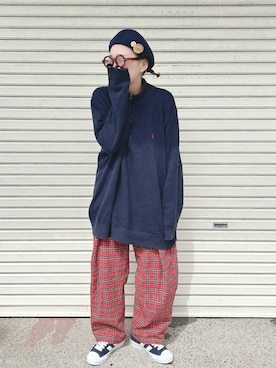 ぽん。さん（レディース・158cm）の春コーディネート