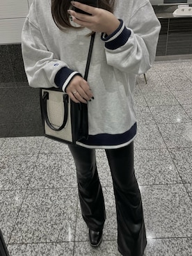 「NCAA（エヌシーエーエー）のアイテム」を使った、りさん。さん（レディース・162cm）の秋コーディネート