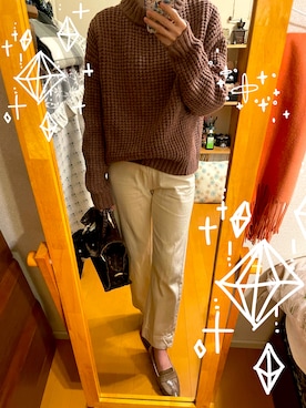 「GRACE CONTINENTAL（グレースコンチネンタル）のアイテム（バッグ）」を使った、hinata＊さん（レディース・160cm）の秋コーディネート