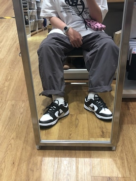 「AES（エーイーエス）のアイテム」を使った、77さん（メンズ・160cm）の冬コーディネート