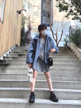 「RETRO GIRL（レトロガール）のアイテム（スウェット）」を使った、sugar さん（レディース・155cm）の夏コーディネート