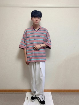 「アイテム（雑誌）」を使った、ふみふみさん（メンズ・172cm・10代）の夏コーディネート