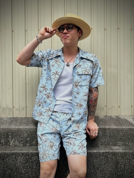 「Dry Bones（ドライボーンズ）のアイテム」を使った、Toru Nakashimaさん（メンズ・170cm）の秋コーディネート