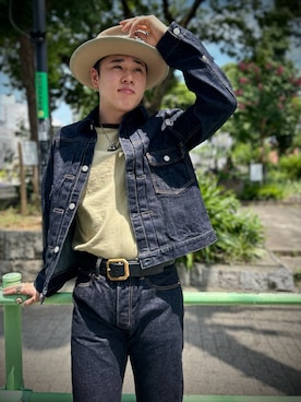 「Dry Bones（ドライボーンズ）のアイテム」を使った、Toru Nakashimaさん（メンズ・170cm）の秋コーディネート