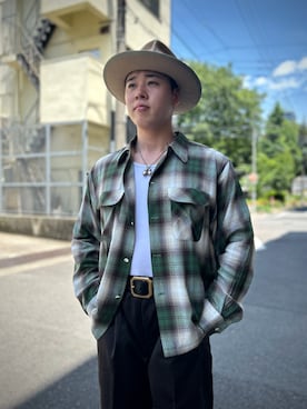 「Dry Bones（ドライボーンズ）のアイテム」を使った、Toru Nakashimaさん（メンズ・170cm）の秋コーディネート