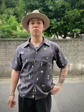 「Dry Bones（ドライボーンズ）のアイテム」を使った、Toru Nakashimaさん（メンズ・170cm）の秋コーディネート