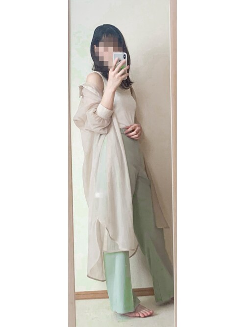 Mio Guのシャツワンピースを使ったコーディネート Wear