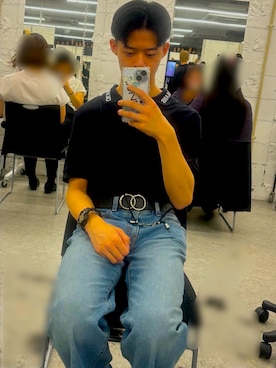 「Levi's（リーバイス）のアイテム（パンツ）」を使った、えいさん（骨格ナチュラル・メンズ・170cm）の秋コーディネート