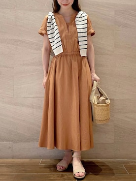 risaさん（レディース・153cm）の夏コーディネート