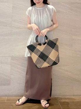 risaさん(レディース・153cm)の夏コーディネート