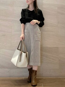 risaさん（レディース・153cm）の秋コーディネート