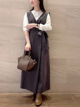 ジャンパーワンピース の人気ファッションコーディネート Wear