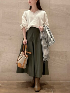 risaさん(レディース・153cm)の秋コーディネート