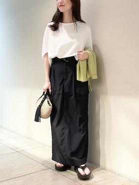 「URBAN RESEARCH ROSSO WOMEN（アーバンリサーチ　ロッソ）のアイテム」を使った、risaさん（レディース・153cm）の夏コーディネート